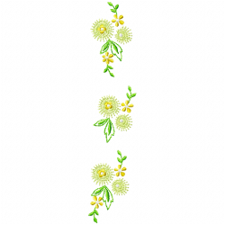 Flowers And Tree Embroidery Design 8 Flowers And Tree Embroidery Design 8